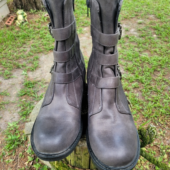 Baretrap Thomas moto boots, sz 8.5 in EUC - Picture 5 of 14